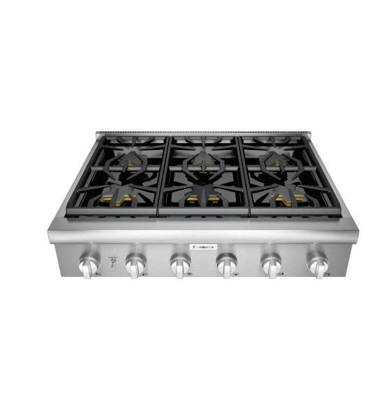 Thermador PCG366W Gas Rangetop - MSRP $4,899