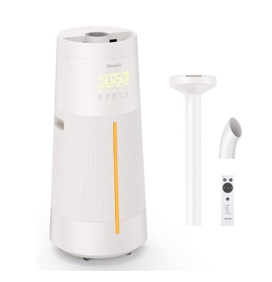 GloryAir Lg Room Humidifier, Purple Seat Cushion, VEVOR Push Lawn Sweeper, BAOLITVINE 6ft Alpine Tree - MSRP $1,463