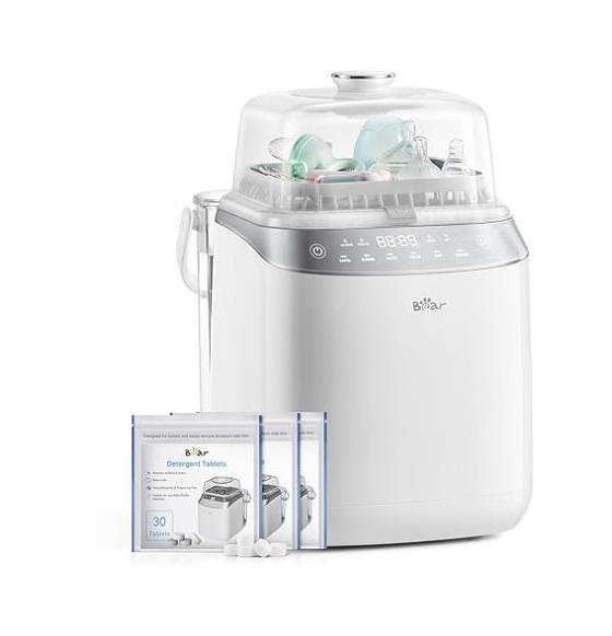Bear Bottle Washer Pro/Sterilizer, Ninja 8qt Air Fryer, Gourmia French Door 37qt Air Fryer Oven, Galanz - MSRP $2,007