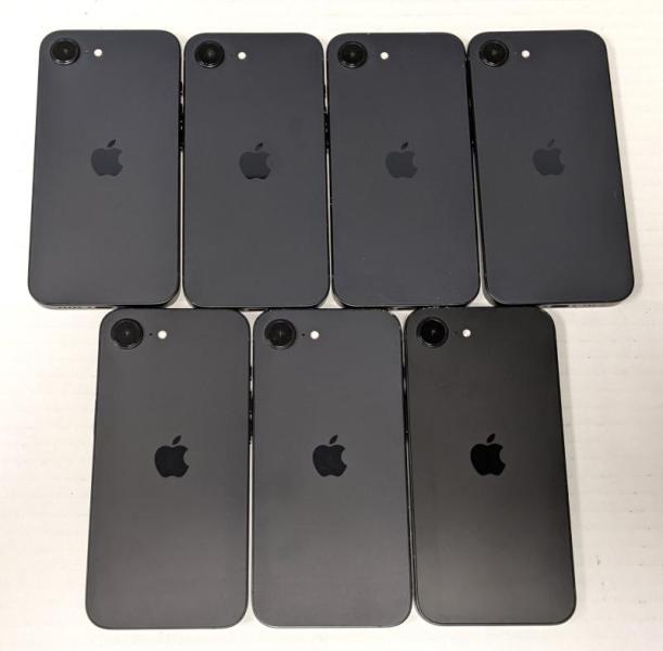 Apple iPhone 16e, 128GB, Unlocked, 7 Units, Refurb, MSRP $4,200
