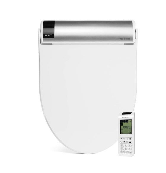 Bio Bidet BB2000 Electric Bidet Toilet Seat, Luma Comfort Clear Ice Cube Maker, Afloia Humidifier - MSRP $2,368