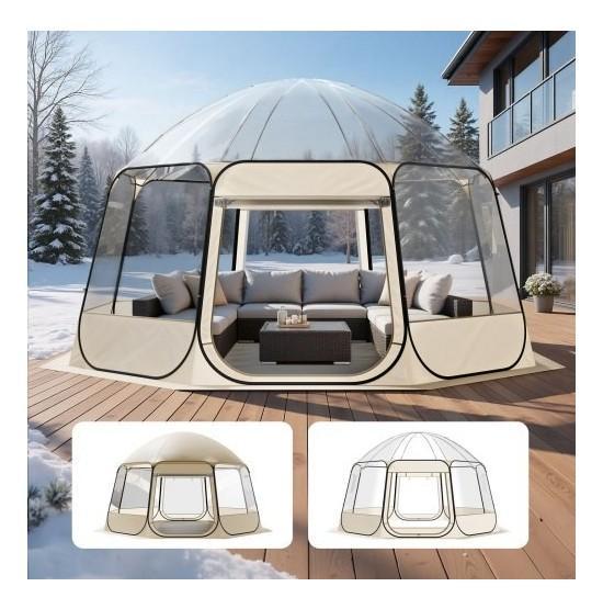 Vevor Pop Up Bubble Tent, Tapo Robot Vacuum Mop, Yaheetech Office Chair - MSRP $1,894