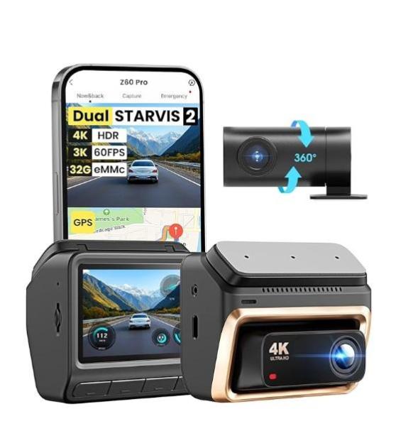 DDPAI 4K Front & Rear Dash Cam, GreenLaw iPad 11th/10th Generation Case, SEJJ Wired Studio Headphones - MSRP $3,972