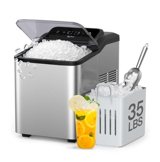 Typhur Fast Nugget Ice Maker, Aiteid Treadmill with Incline, Brother Work Smart 1360 Color Inkjet Printer - MSRP $2,635