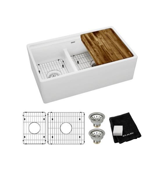 Elkay F23320CBWHC Kitchen Sink - MSRP $1,574