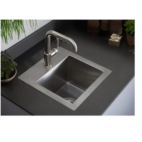 Kohler K-3840-1-NA Stainless Steel Bar Sink - MSRP $549
