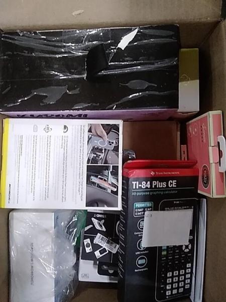 Electronics - Bose Earbuds, Texas Instruments Graphing Calculator, Sharper Image Dashcam - Est Retail $992