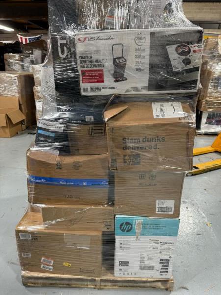 Electronics - HP, Logitech, Clore, Schumacher, CAT - MSRP $8,623