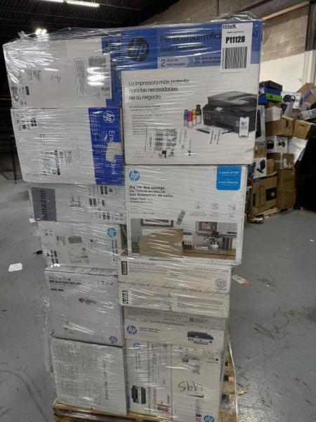 1 Pallets of HP Printers - MSRP $9,744