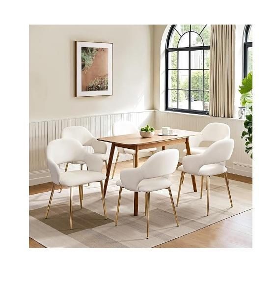 VECELO Velvet Dining Chairs, Nuwave Healthy Duralon Blue Ceramic Nonstick Cookware, Tiny Land Play Kitchen -MSRP $1,750