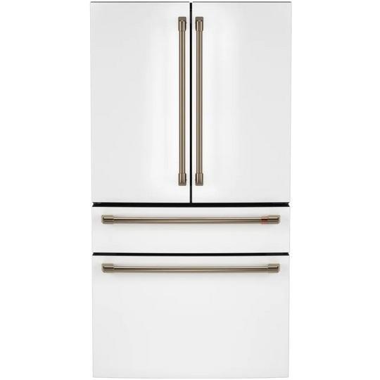 Cafe CGE29DP4TW2 French Door Refrigerator - MSRP $4,319