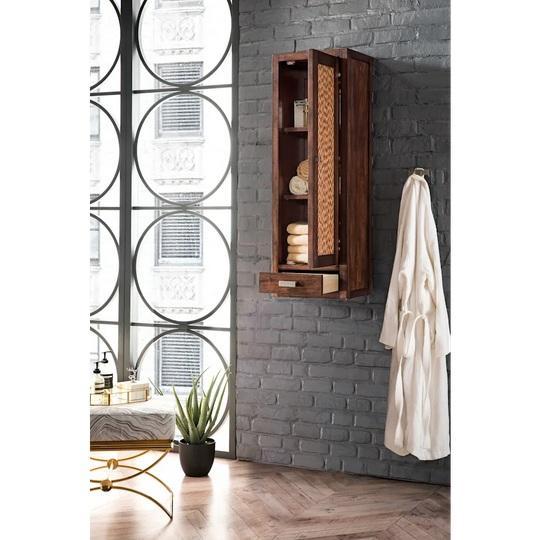 James Martin Vanities E444-H12R-MCA Free Standing Linen Tower - MSRP $906