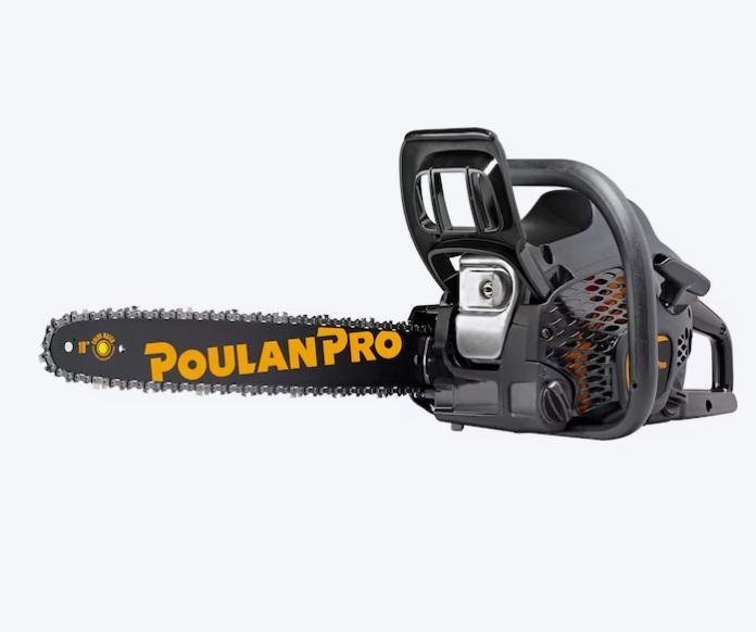 Poulan Pro PR 42cc 18in Gas Chainsaw, Kwikset Exterior Single Deadbolt/Keyed Entry Door Handset, Kobalt - MSRP $3,143