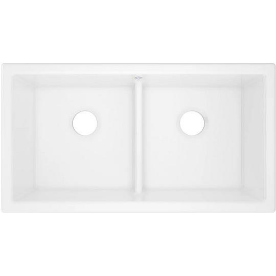 Shaws MSUM3318LDWH Fireclay Kitchen Sink - MSRP $1,994