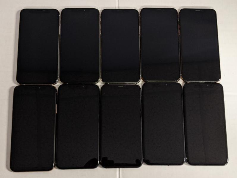 Apple iPhone XS, 256GB, Unlocked, 15 Units, Refurb, MSRP $16,500
