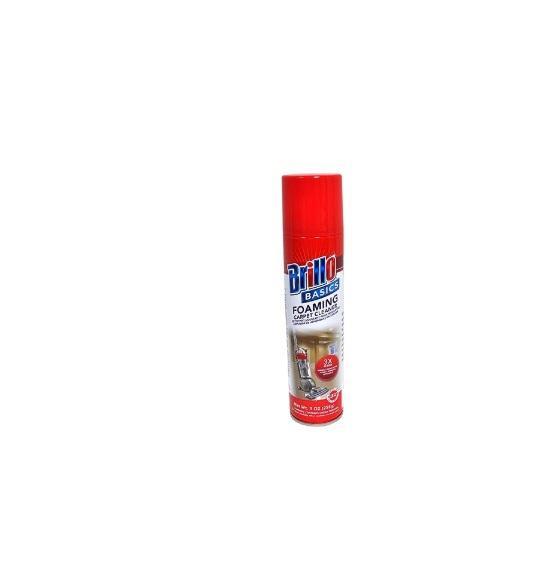 Pallet of Brillo Basics Foaming Carpet Cleaners, 9oz Cans - MSRP $4,503