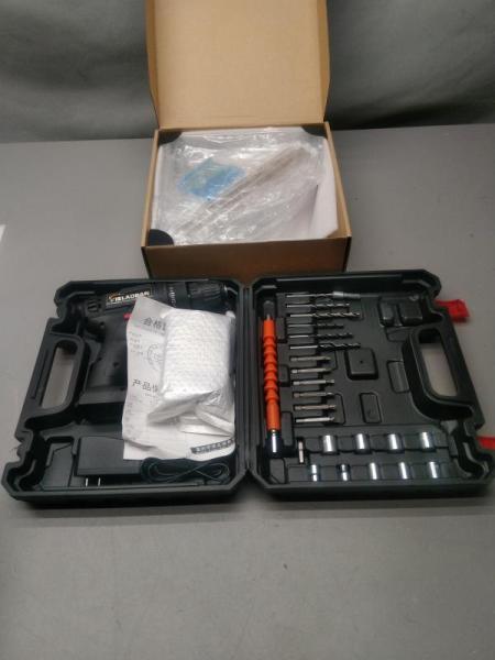 General Merchandise - Cordless Drill with Battery, Stainless Steel Mixing Bowl Set, Twin Sheet Set - MSRP $1,249
