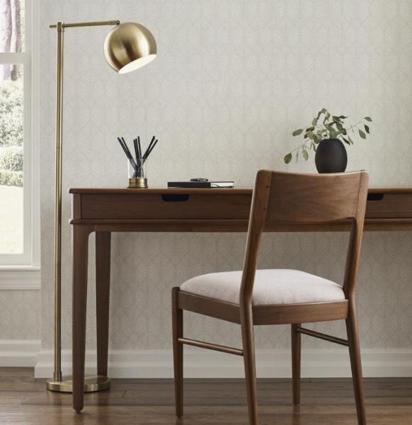 Furniture - Walnut Grove Solid Wood Desk, Garland Dining Tabletop & Base, Carpet Vieste Natural - MSRP $2,758