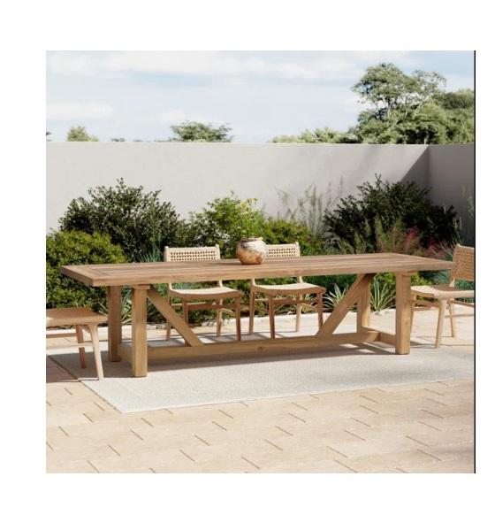 Truckload- Housewares- Berks Teak Dining Table, Weber Ranch Kettle Charcoal Grill 37", Laguna 6-D Dresser -MSRP $57,184