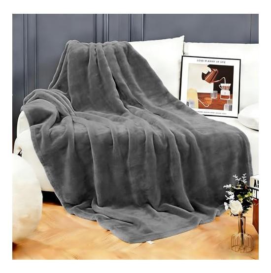 Home - Joniyear Throw Blanket, Cheraisa Fleece Blanket, Drapenova Window Curtains - MSRP $23,069