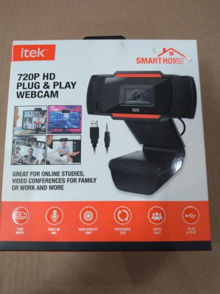 Itek 720P HD Plug and Play Webcam - MSRP $10,795