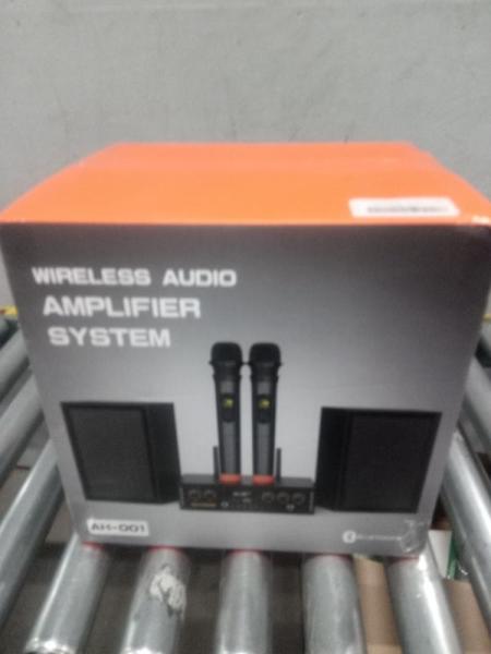 Victress Power Amplifier Set, WillWant Pendant Lights, Coolife Hardshell Suitcase - MSRP $2,604