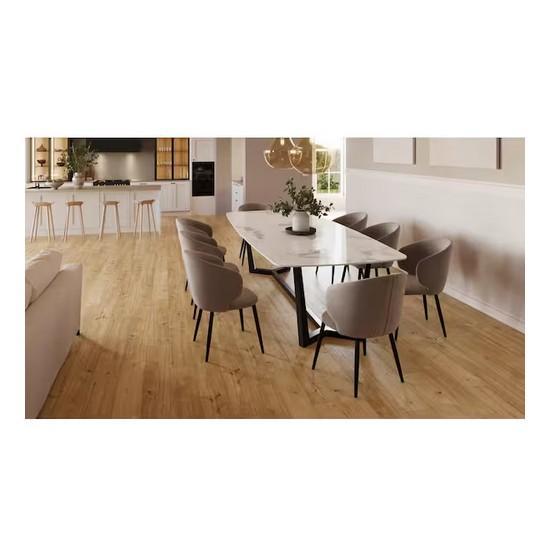HDC Brookhaven Heights Hickory and King's Cottage Oak Laminate Wood Flooring - Est Retail $1,240- 2plts