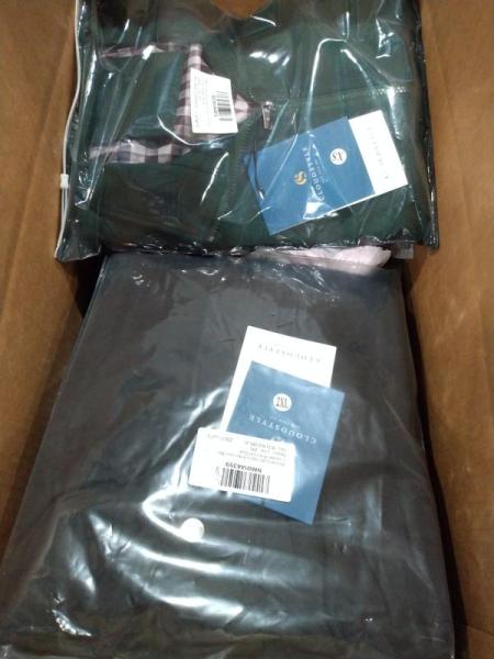 Apparel - Waterproof Nursing Loafers, Men's Casual Windbreaker Jacket, Girl's Slim Fit Soft Denim Overalls - MSRP $742