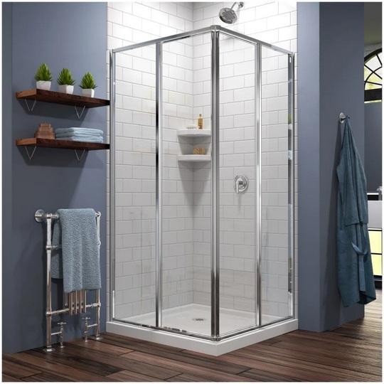 DreamLine DL-6710-01 - Corner Shower Module - MSRP $1,079