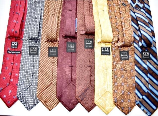 Ike Behar Neckties Resell Bulk Ties Designer High End Wholesale Lot