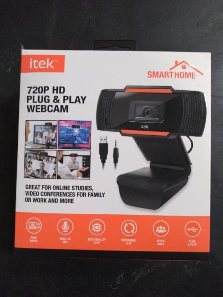 Itek 720P HD Plug and Play Webcam - MSRP $13,494