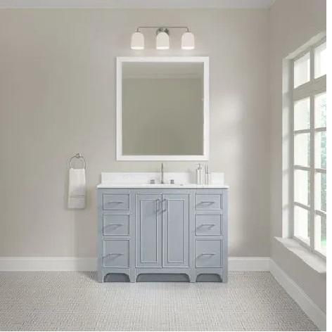 Miseno MN241V48SBL Vanity Set - MSRP $1,129