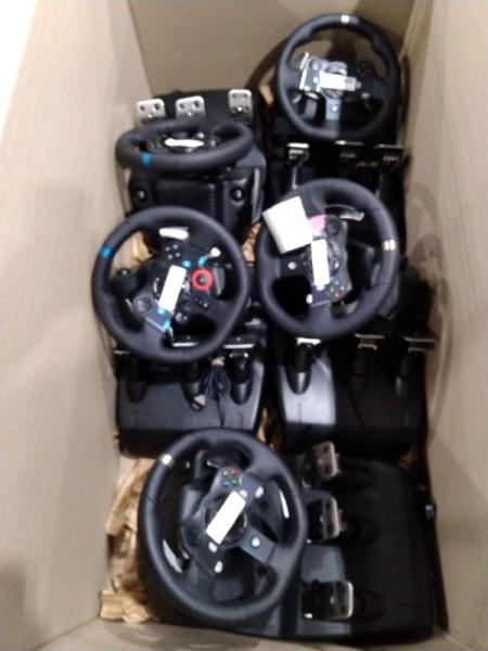 Consumer Electronics- Logitech G920 Driving Force Racing Wheel for Xbox One and PC - MSRP $1,549