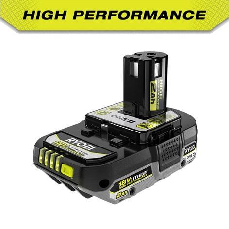 Ryobi ONE+ 18V 2.0 Ah Lithium-Ion HIGH PERFORMANCE Battery - MSRP $89