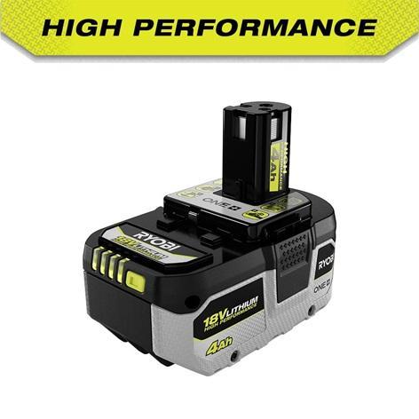 Ryobi ONE+ 18V 4.0 Ah Lithium-Ion HIGH PERFORMANCE Battery - MSRP $129