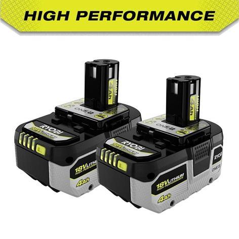 NEW - Ryobi ONE+ 18V HIGH PERFORMANCE Lithium-Ion 4.0 Ah Battery (2-Pack) - MSRP $229