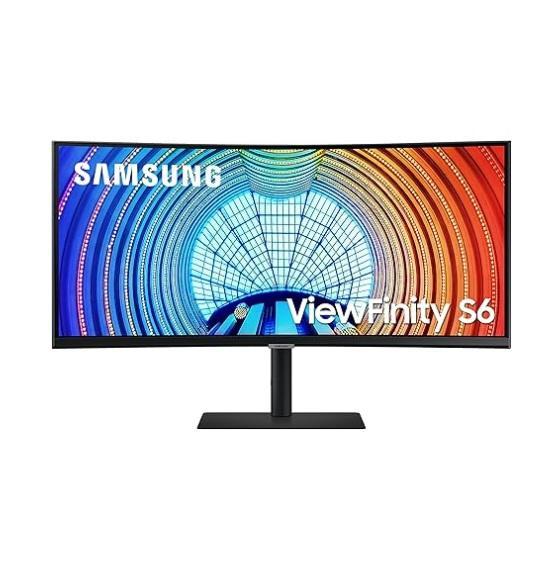 SAMSUNG Viewfinity S65UA 34in Ultrawide QHD Curved Monitor, Brio Self-Cleaning Countertop Cooler Dispenser -MSRP $2,521