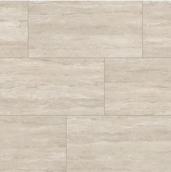 Pallet of Daltile Secora Sandstone 15inx30in Matte Porcelain Stone Look Floor & Wall Tiles - Est Retail $1,084