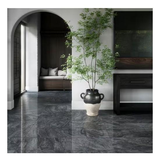 Daltile Vencenia Onyx 12 in. x 24 in. Polished Porcelain Stone Look Floor and Wall Tile - Est Retail $1,883- 1plt