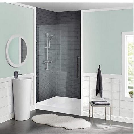 Kohler K-8647-0 Square Shower Base - MSRP $502