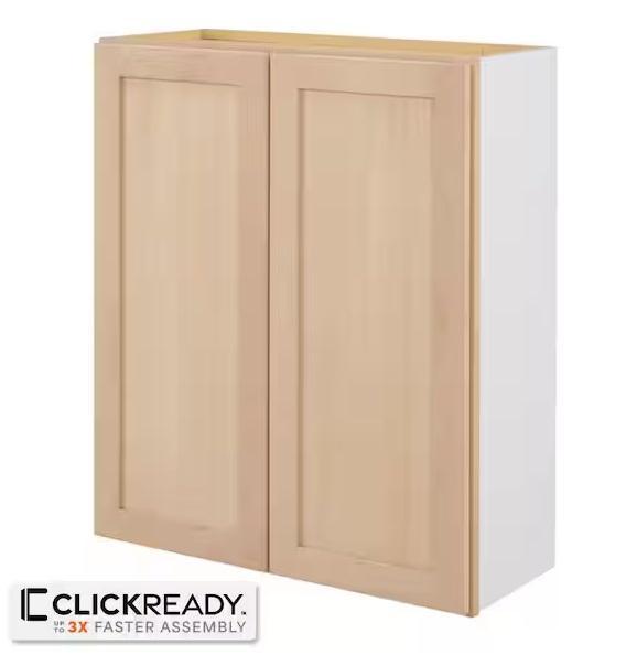Mixed Lot - Hampton Bay Ready to Assemble Wall Kitchen Cabinet, Garage Boss 5gal Diesel Can - Est Retail $929- 2plts