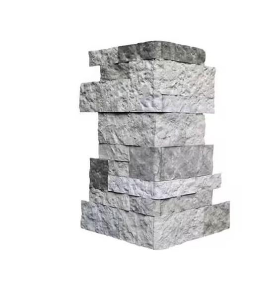 Flooring & Rugs - AIRSTONE Spring Creek Gray Cement Corner/Finished End Wall Tiles, Daltile, MSI - Est Retail $844