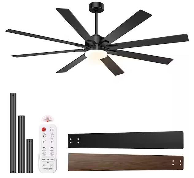 Lighting & Electrical - VIVOHOME Smart Ceiling Fan, HDC, Metalux, Hampton Bay, Lithonia Lighting - Est Retail $1,116