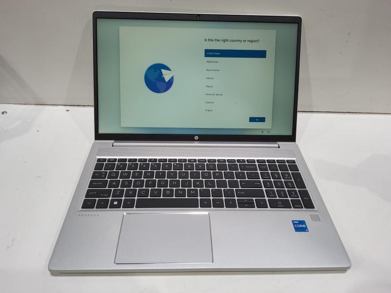 A Grade - HP ProBook 450 G10 15.6" Notebook, Intel Core i5 13th Gen i5-1334U, 16GB RAM, 512GB SSD - MSRP $499