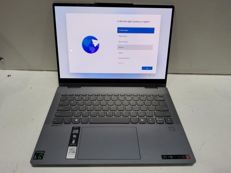 B Grade - Lenovo IdeaPad 5x OLED Touchscreen PC, Snapdragon X Plus, 16GB RAM, 1TB SSD (Missing Charger) - MSRP $899
