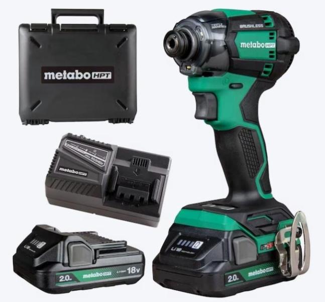 Metabo HPT 18V 1/4in Brushless Cordless Impact Driver, Kobalt Gen4 40V 15" Straight Battery String Trimmer -MSRP $3,115