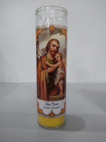 Bed Bath & Home - Candle St 8 Holy Child of Atocha Candles, Joseph, Pope Francis Prayer Candles - MSRP $6,513