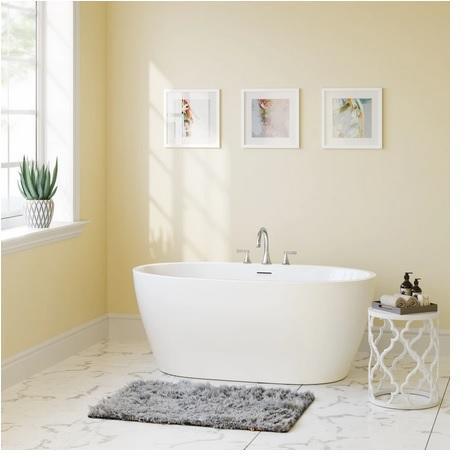 PROFLO PFFSOI5931WH Soaking Bathtub - MSRP $1,729
