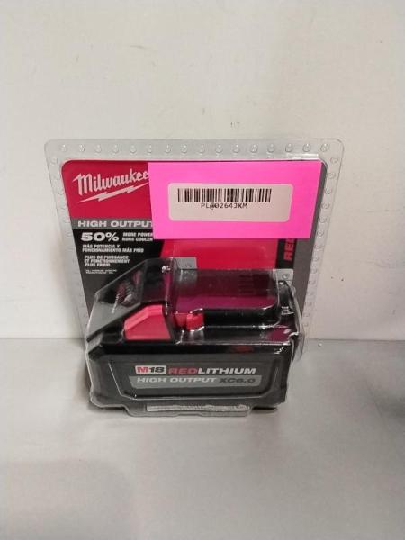 Milwaukee M18 18V Lithium-Ion High Output Battery Pack 6Ah - MSRP $199