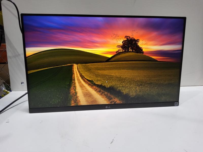 A Grade - LG 24" 1920X1080 16:9 IPS HDMI DisplayPort Monitor - MSRP $186